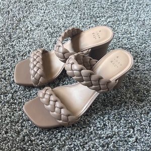 A New Day | Braided Strap Heels | Size 7